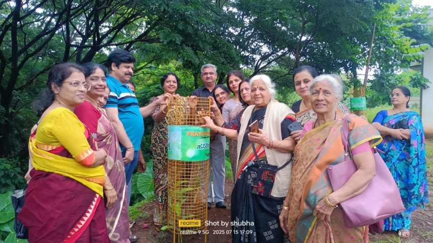 ಗಿಡ ನೆಡುವುದರ ಜೊತೆಗೆ ರಕ್ಷಿಸಿ ಬೆಳೆಸುವುದೂ ಮುಖ್ಯ: ಚೈತನ್ಯ ಕುಲಕರ್ಣಿ