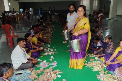 ಕನಕ ದುರ್ಗಮ್ಮ ದೇವಸ್ಥಾನದ ಹುಂಡಿ ಹಣ ಎಣಿಕೆ, 67 ಲಕ್ಷಕ್ಕೂ ಹೆಚ್ಚು ಹಣ ಸಂಗ್ರಹ -ಹನುಮಂತಪ್ಪ