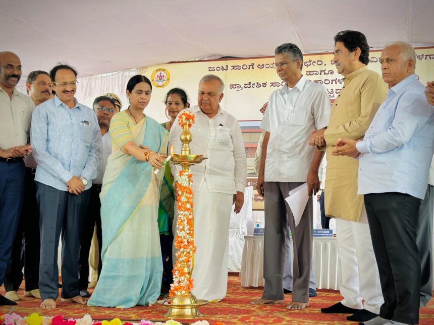 ಗ್ಯಾರಂಟಿ ಯೋಜನೆಗಳ ಜೊತೆಗೇ ನಿರಂತರ ಅಭಿವೃದ್ಧಿ : ಸಚಿವೆ ಲಕ್ಷ್ಮೀ ಹೆಬ್ಬಾಳಕರ್