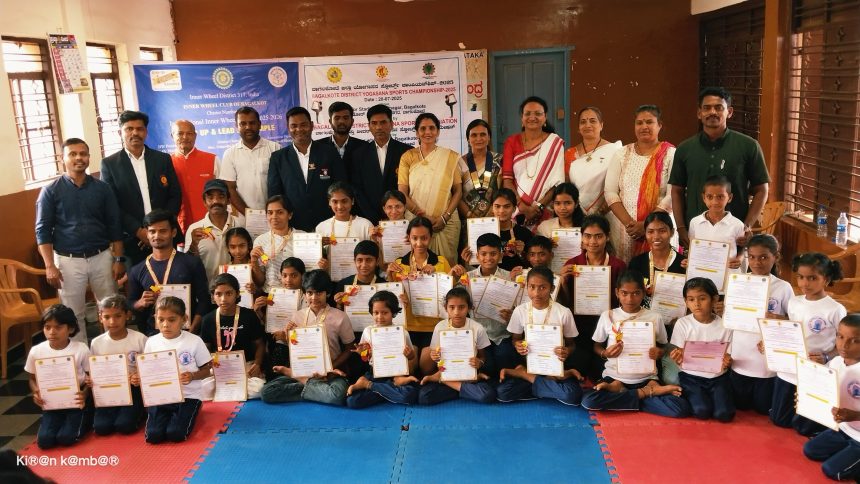 ಜಿಲ್ಲಾ ಮಟ್ಟದ ಯೋಗಾಸನ ಸ್ಪರ್ಧೆ ವಿಜೇತರಿಗೆ ಸತ್ಕಾರ