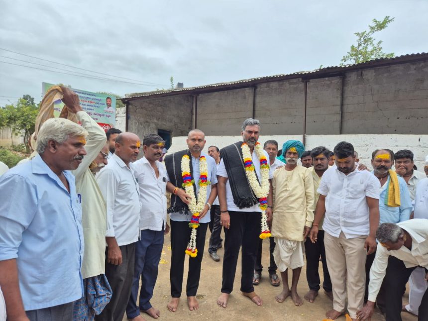 ಸಮುದಾಯ ಭವನ ಕಾಮಗಾರಿಗೆ ಚನ್ನರಾಜ ಹಟ್ಟಿಹೊಳಿ ಚಾಲನೆ