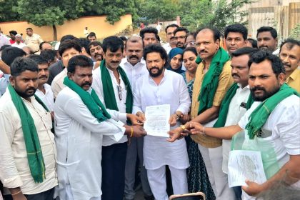 ಬೇಸಿಗೆ ಬೆಳೆಗೆ ಎಲ್‌ಎಲ್‌ಸಿ ಕಾಲುವೆಗೆ ನೀರು ಕೊಡುವ ಕುರಿತು ಶಾಸಕ ನಾಗೇಂದ್ರಗೆ ಮನವಿ