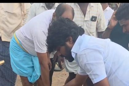 ಅಪಘಾತದಲ್ಲಿ ಕಾಲು ಮುರಿದುಕೊಂಡ ಯುವಕನನ್ನು ಆಸ್ಪತ್ರೆಗೆ ದಾಖಲಿಸಿ ಮಾನವೀಯತೆ ಮೆರದ ಸಿದ್ದಪ್ಪ