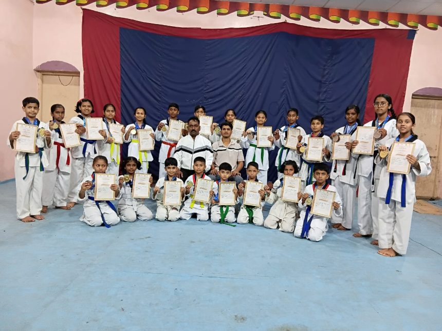 ಟೇಕ್ವಾಂಡೋ ಚಾಂಪಿಯನ್‌ಶಿಪ್‌ ನಲ್ಲಿ 24 ಪದಕ‌ ಮುಡಿಗೇರಿಸಿಕೊಂಡ ಬೆಳಗಾವಿ ವಿದ್ಯಾರ್ಥಿಗಳು