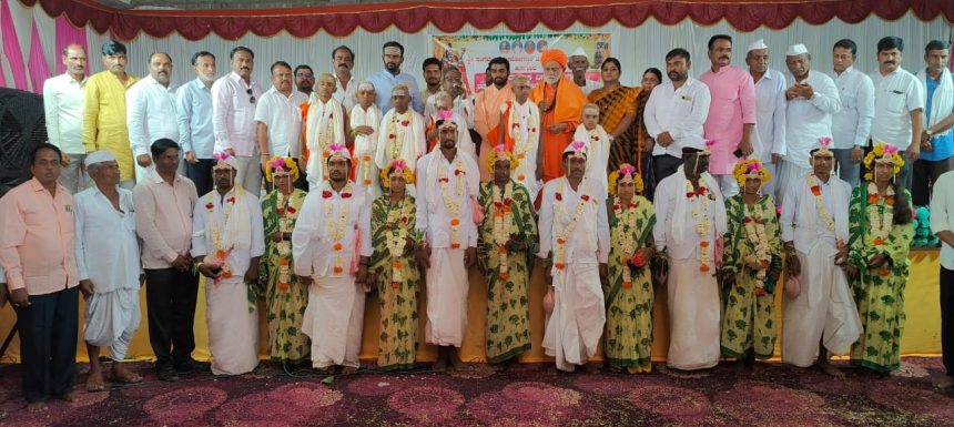 ಸಮಾಜಕ್ಕೆ ಮಾದರಯಾಗಲು ನವದಂಪತಿಗಳಿಗೆ ಶಾಸಕ ಕಾಶಪ್ಪನವರ ಕರೆ