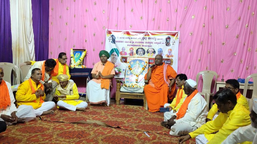 ಒಳ್ಳೆದನ್ನು ಬಯಸುವವರಲ್ಲಿ ದೇವರು ನೆಲೆಸುತ್ತಾನೆ : ಚಿದಾನಂದ ಸ್ವಾಮೀಜಿ