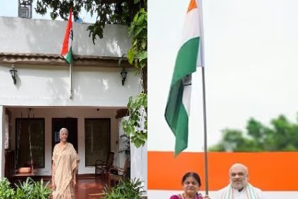 79ನೇ ಸ್ವಾತಂತ್ರ್ಯ ದಿನಾಚರಣೆಗೆ ಸಿದ್ಧತೆ| ಆಗಸದೆತ್ತರಕ್ಕೆ ತ್ರಿವರ್ಣ ಬಾವುಟ