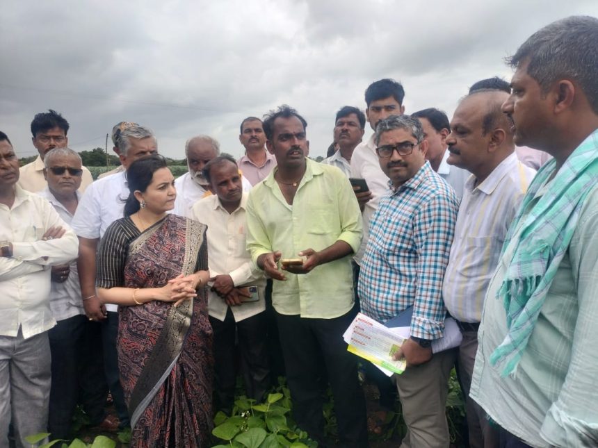 ರೈತರು ಕಾಳುಗೊಬ್ಬರ ಮಿತವಾಗಿ ಬಳಸಬೇಕು: ಜಿಲ್ಲಾಧಿಕಾರಿ ದಿವ್ಯ ಪ್ರಭು