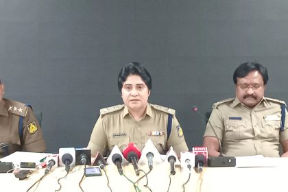 ಎಟಿಎಂ ಹಣ ದೋಚಲು ಯತ್ನ; ಇಬ್ಬರ ಬಂಧನ: ಎಸ್‌ಪಿ ಡಾ||ಶೋಭಾರಾಣಿ