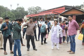 ಧಾರವಾಡ ದಲ್ಲಿ ಬಿ ಆರ್ ಟಿ ಎಸ್ ಬಸ್ ಸಂಚಾರ ಸಂಪೂರ್ಣ ಬಂದ್