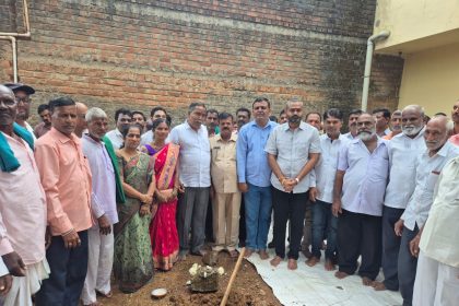 ಕೃಷಿ ಪತ್ತಿನ ಸಂಘಕ್ಕೆ ಭೂಮಿ ಪೂಜೆ