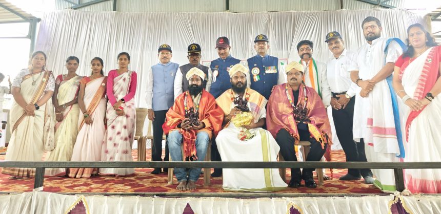 ದೇಶ ಭಕ್ತರ ತ್ಯಾಗದ ಪ್ರತಿಫಲವೇ ಸ್ವತಂತ್ರ ಭಾರತ: ಆರಾದ್ರಿಮಠ ಶಾಸ್ತ್ರಿಗಳು
