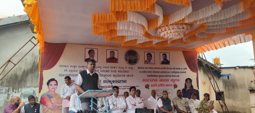 ಬೆಳಗಾವಿ ಅಭಿವೃದ್ಧಿಗೆ ವಿಶೇಷ ಆದ್ಯತೆ ನೀಡುತ್ತಿದ್ದೇವೆ: ಸಚಿವ ಸತೀಶ್‌ ಜಾರಕಿಹೊಳಿ