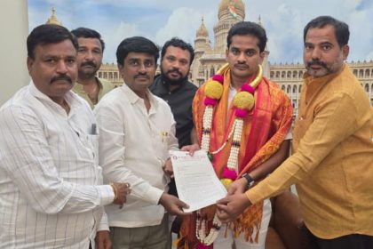 ಕರಾಟೆ ಭವನಕ್ಕೆ ಅನುದಾನ ನೀಡಲು ಶಾಸಕ  ಭರತ್‌ರೆಡ್ಡಿ ಮೃತ್ಯುಂಜಯ ಸ್ವಾಮಿ  ಮನವಿ 