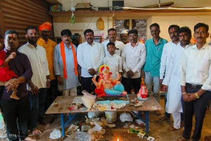  ಪುರಸಭೆ ಕಾರ್ಯಾಲಯದಲ್ಲಿ ಶ್ರೀ ಗಣೇಶ ಪ್ರತಿಷ್ಠಾಪನೆ