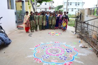 ಸಂಗೊಳ್ಳಿ ರಾಯಣ್ಣ ಗೆಳೆಯರ ಬಳಗದಿಂದ  ಗೌರಿ ಗಣೇಶ ಹಬ್ಬದ ಪ್ರಯುಕ್ತ  ರಂಗೋಲಿ ಸ್ಪರ್ಧೆ