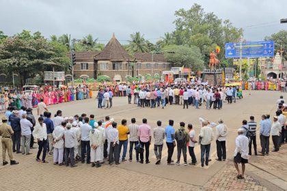 ಧರ್ಮಸ್ಥಳ ವಿರುದ್ಧ ಅಪಪ್ರಚಾರ ಖಂಡಿಸಿ ಬೆಳಗಾವಿಯಲ್ಲಿ ಬೃಹತ್ ಪ್ರತಿಭಟನೆ