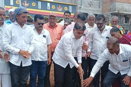 ಮೋಹರೆ ಪಿಕೆಪಿಎಸ್ ನೂತನ ಕಟ್ಟಡ ಕಾಮಗಾರಿಗೆ ಭೂಮಿಪೂಜೆ
