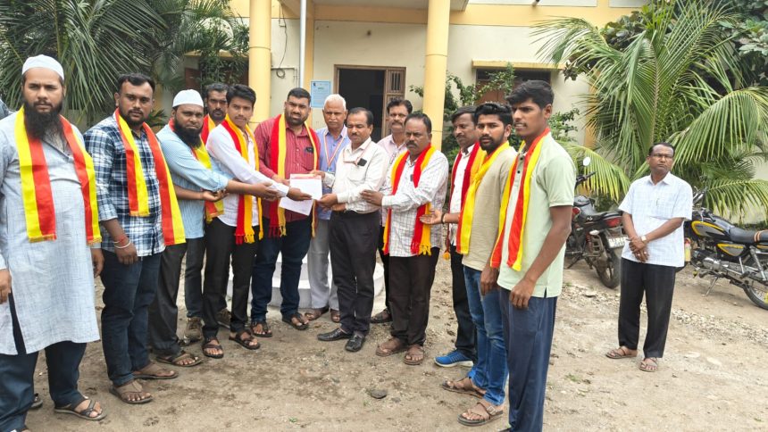 ಸರಕಾರಿ ಶಾಲೆಯಲ್ಲಿ‌ “ನೀರು ಗಂಟೆ” ಜಾರಿಗೆ ಕರವೇ ಮನವಿ