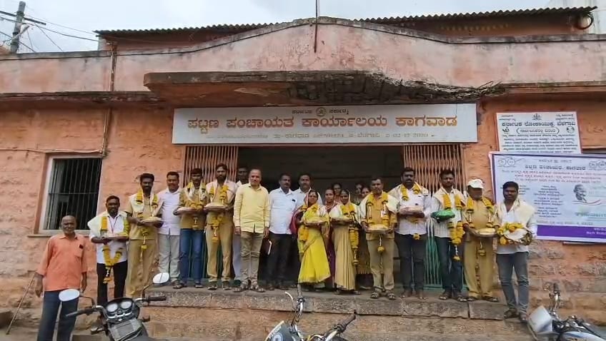 ಕಾಗವಾಡ ಪಟ್ಟಣ ಪಂಚಾಯತ ಸಭಾಭವನದಲ್ಲಿ ಪೌರಕಾರ್ಮಿಕರ ದಿನಾಚರಣೆ.