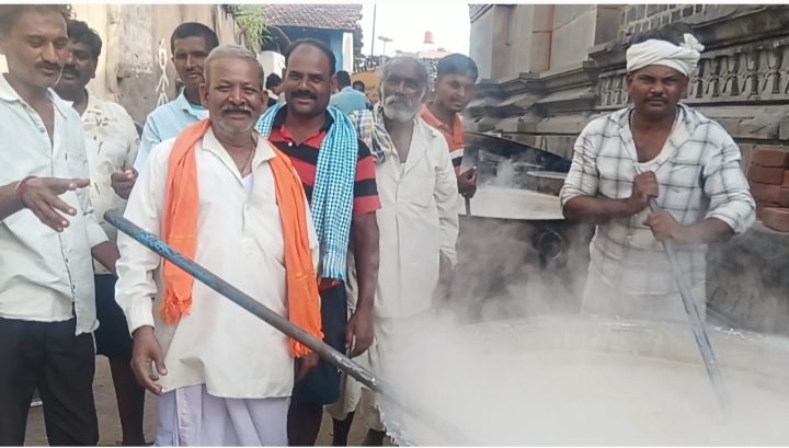 ಮಹಾಪ್ರಸಾದ ತಯಾರಿಕೆಗೆ ಭರ್ಜರಿ ಚಾಲನೆ