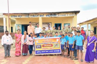 ಅಕ್ಕಿಸಾಗರ ಪ್ರಾಥಮಿಕ ಶಾಲಾ ಮಕ್ಕಳಿಂದ  ರೇಬಿಸ್ ರೋಗದ ಅಭಿಯಾನ