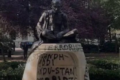 ಲಂಡನ್ ವಿಶ್ವವಿದ್ಯಾಲಯದ ಬಳಿ ಮಹಾತ್ಮ ಗಾಂಧಿ ಪ್ರತಿಮೆ ಧ್ವಂಸ