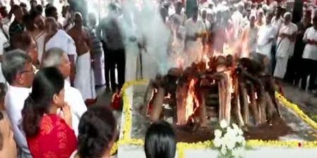 ಪದ್ಮಭೂಷಣ ಡಾ. ಎಸ್​​ಎಲ್​​  ಭೈರಪ್ಪ ಪಂಚಭೂತಗಳಲ್ಲಿ ಲೀನ