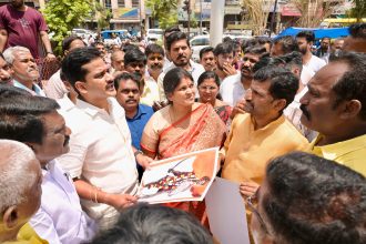 ಸಂಗೊಳ್ಳಿ ರಾಯಣ್ಣರ ಪುತ್ಥಳಿ ಮರು ನಿರ್ಮಿಸಿ, ಸ್ಥಾಪಿಸಲು ಕ್ರಮ: ಶಾಸಕ ನಾರಾ ಭರತ್ ರೆಡ್ಡಿ