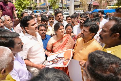 ಸಂಗೊಳ್ಳಿ ರಾಯಣ್ಣರ ಪುತ್ಥಳಿ ಮರು ನಿರ್ಮಿಸಿ, ಸ್ಥಾಪಿಸಲು ಕ್ರಮ: ಶಾಸಕ ನಾರಾ ಭರತ್ ರೆಡ್ಡಿ