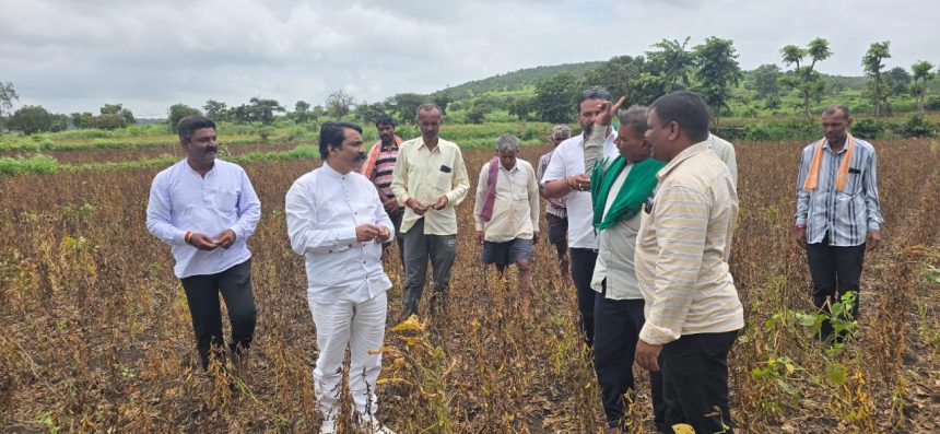 ಬೆಳೇ ಪರಿಹಾರ ನೀಡದೆ ರೈತರ ಜೀವಕ್ಕೆ ಕುತ್ತು : ಸಂಜಯ ಪಾಟೀಲ 