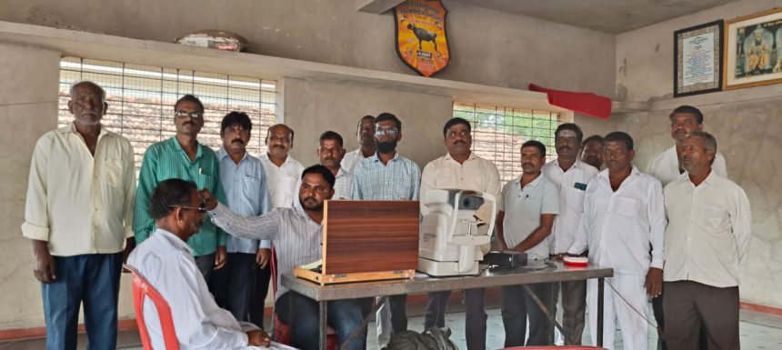 ಘಟಪ್ರಭಾದಲ್ಲಿ ಉಚಿತ ಕಣ್ಣಿನ ತಪಾಸಣೆ ಶಿಬಿರ