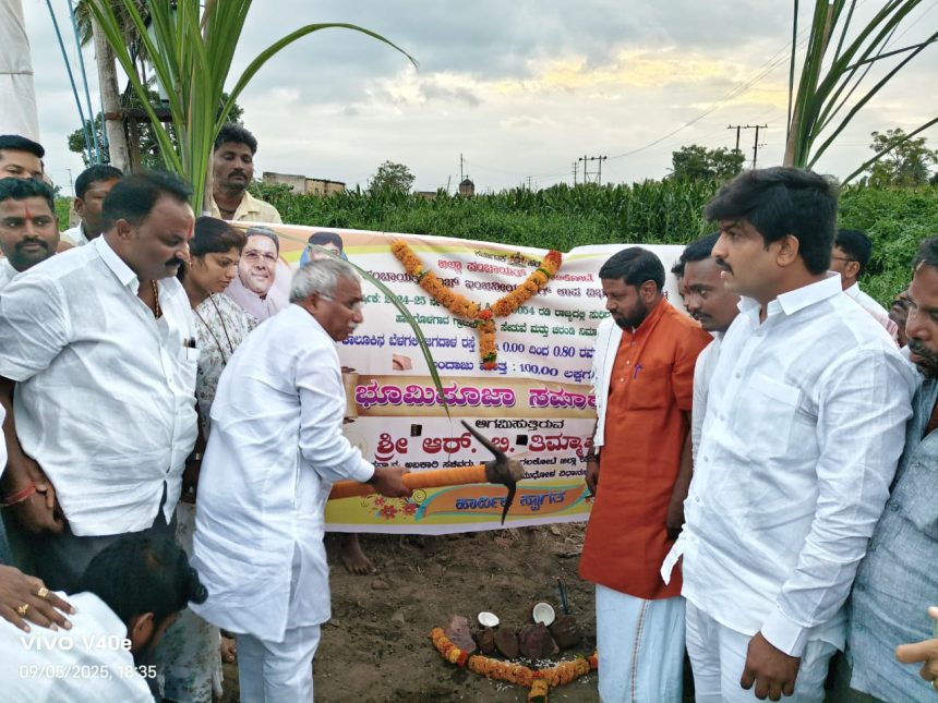 ಉತ್ತಮ ರಸ್ತೆಗಳು ಆರ್ಥಿಕ ಅಭಿವೃದ್ಧಿಗೆ ಪೂರಕ: ಸಚಿವ ಆರ್ ಬಿ ತಿಮ್ಮಾಪುರ