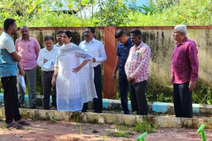 ಬೆಳ್ಳಂ ಬೆಳಗ್ಗೆ ಖುದ್ದಾಗಿ ತೆರಳಿ ಅಭಿವೃದ್ಧಿ ಕಾಮಗಾರಿಗಳ ಪ್ರಗತಿ ಪರಿಶೀಲಿಸಿದ ಸಚಿವೆ ಲಕ್ಷ್ಮೀ ಹೆಬ್ಬಾಳಕರ್
