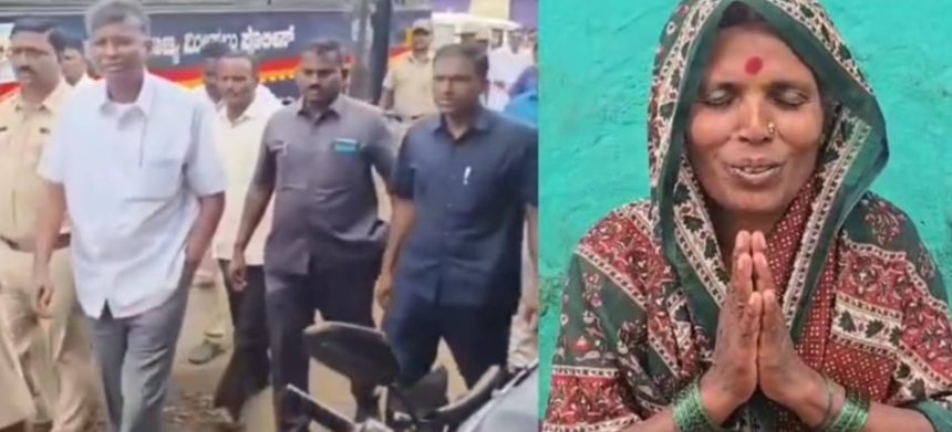 ಮದಿಹಳ್ಳಿ ಘಟನೆ: ಸಚಿವ ಸತೀಶ್‌ ಜಾರಕಿಹೊಳಿ ಅವರಲ್ಲಿ ಕ್ಷಮೆಯಾಚಿಸಿದ ಮಹಿಳೆ 
