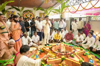 ಬಿಜೆಪಿಯ ಕುತಂತ್ರದಿಂದ ಬಿ.ನಾಗೇಂದ್ರರ ಮೇಲೆ ಆರೋಪ: ಶಾಸಕ ನಾರಾ ಭರತ್ ರೆಡ್ಡಿ