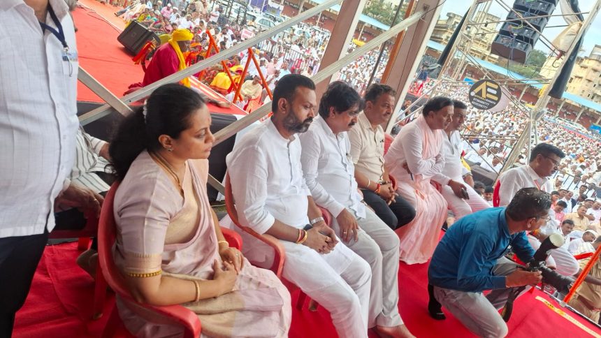 ಏಕತಾ ಸಮಾವೇಶದಲ್ಲಿ ವಿಧಾನ ಪರಿಷತ್ ಸದಸ್ಯ ಚನ್ನರಾಜ ಹಟ್ಟಿಹೊಳಿ ಭಾಗಿ