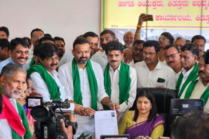 ಮಲಪ್ರಭಾ ಶುಗರ ಚುನಾವಣೆ: ವಿಧಾನ ಪರಿಷತ್ ಸದಸ್ಯ ಚನ್ನರಾಜ ಹಟ್ಟಿಹೊಳಿ ನಾಮಪತ್ರ ಸಲ್ಲಿಕೆ