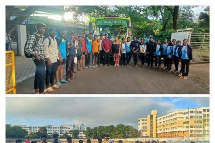 ಜಿಲ್ಲಾ ಮಟ್ಟದ ಕ್ರೀಡೆಗಳಲ್ಲಿ ಪ್ರಶಸ್ತಿ ಪಡೆದ ನೇಸರಗಿ ಕಾಲೇಜು ವಿದ್ಯಾರ್ಥಿಗಳು.