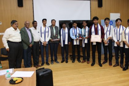 ಇಸ್ರೋ ರೋಬೊಟಿಕ್ಸ್ ಚಾಲೆಂಜ್ ನಲ್ಲಿ ಧಾರವಾಡ ಐಐಐಟಿಗೆ 3ನೇ ಸ್ಥಾನ