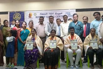 ರೋಟರಿ ಗದಗ ಸೆಂಟ್ರಲ್‌ದಿಂದ ಶಿಕ್ಷಕರಿಗೆ ಸನ್ಮಾನ