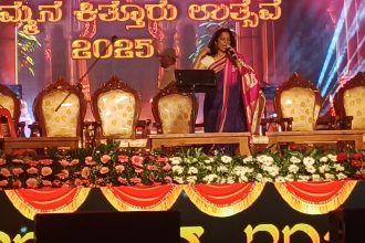 ಕಿತ್ತೂರು ನಾಡಿನ ಜನರ ಮನ ರಂಜಿಸಿದ ಗಾಯಕಿ ಎಮ್ ಡಿ ಪಲ್ಲವಿ ಕಿತ್ತೂರು ನಾಡಿನ ಜನರ ಮನ ರಂಜಿಸಿದ ಗಾಯಕಿ ಎಮ್ ಡಿ ಪಲ್ಲವಿ