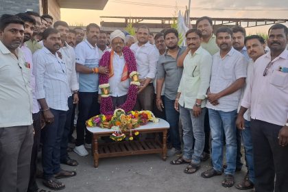 ಅಪ್ಪಾಸಾಹೇಬ ಕುಲಗುಡೆಗೆ ಸತ್ಕಾರ