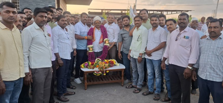 ಅಪ್ಪಾಸಾಹೇಬ ಕುಲಗುಡೆಗೆ ಸತ್ಕಾರ