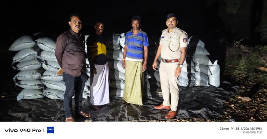 ನಿಲ್ಲದ ಪಡಿತರ ಅಕ್ರಮ ದಂಧೆ; ಲಕ್ಷಾಂತರ ಮೌಲ್ಯದ ಅಕ್ಕಿ ವಶಕ್ಕೆ