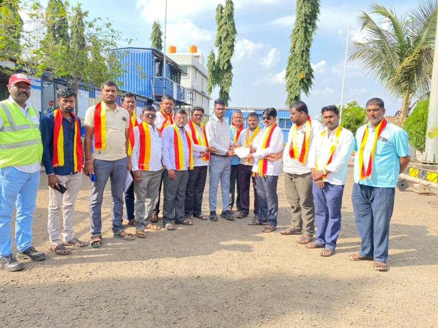 ಕನ್ನಡ ನಾಮಫಲಕ, ಕನ್ನಡ ಬಳಕೆಗೆ ಟೋಲ್ ಆಡಳಿತ ಅಧಿಕಾರಿಗಳಿಗೆ ಕರವೇ ಮನವಿ