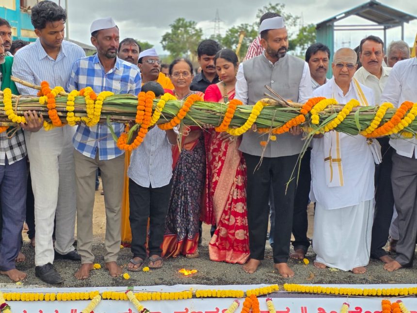 ಹರ್ಷ ಶುಗರ್ಸ್ ಕಬ್ಬು ನುರಿಸುವ ಹಂಗಾಮಿಗೆ ಚಾಲನೆ