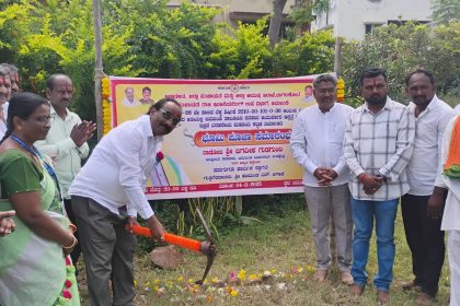 ಜಿಪಂನ ಅನುದಾನದ ವಿವಿಧ ಅಭಿವೃದ್ಧಿ ಕಾಮಗಾರಿಗಳಿಗೆ ಶಾಸಕರಿಂದ ಭೂಮಿ ಪೂಜೆ