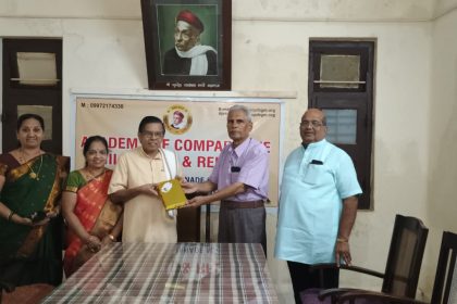 ಬೆಳಗಾವಿಗೆ ಸಂಸ್ಕೃತ ಭಾರತಿ ಸಂಸ್ಥಾಪಕರ ಭೇಟಿ  