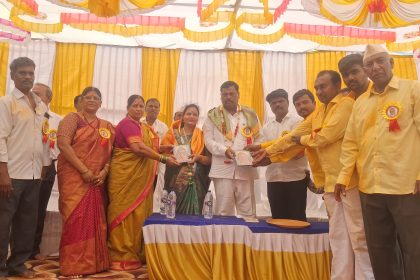 ಸಜ್ಜಿ ಯಲ್ಲಮ್ಮ ದೇವಸ್ಥಾನದ ಜೀರ್ಣೋದ್ದಾರ ಕಟ್ಟಡದ  ನೂತನ ಕಳಸಾರೋಹಣ ಸಂಪನ್ನ